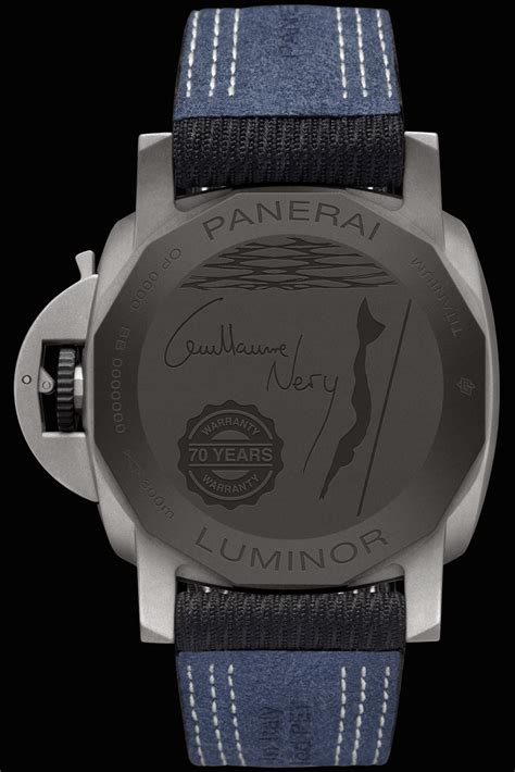 Panerai 44 Mm Guillaume Nery Edition Luminor Marina PAM .